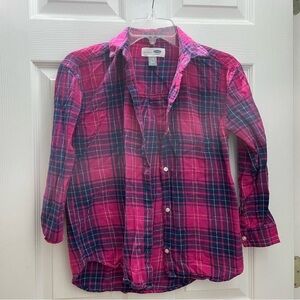Girls Flannel- Size L (10-12)